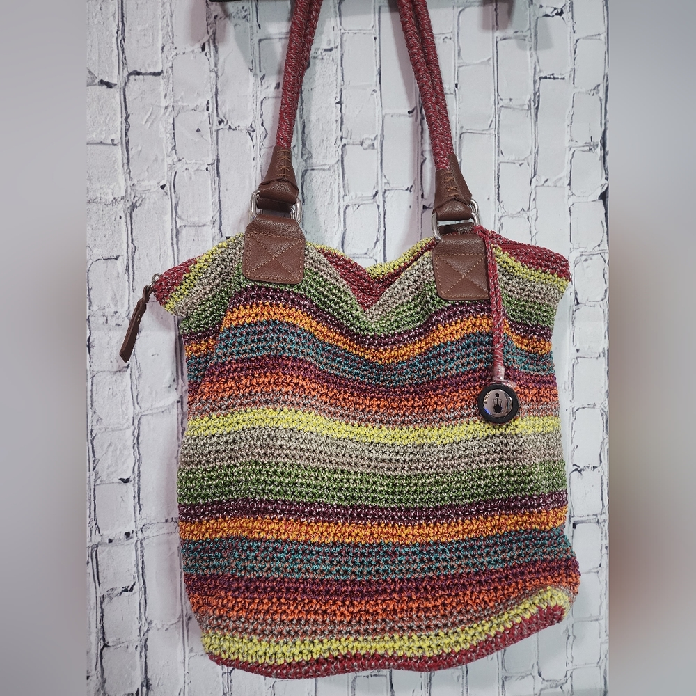 The Sak Crochet Shoulder Bag